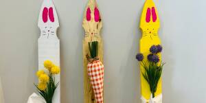 Photo: Picket Fence Bunnies